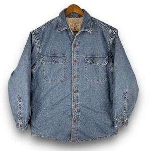 Redhead Sherpa Denim Shirt Jacket Men’s Size Medium Shacket